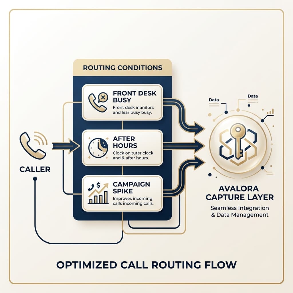 Call routing operational flow